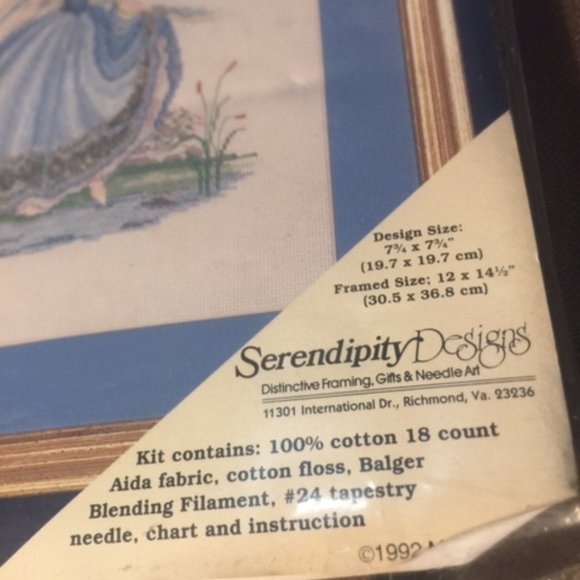 MarBek Arcadian Angel Cross Stitch Kit - Picture 4 of 5